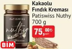 PATİSWİSS NUTHY KAKAOLU FINDIK KREMASI